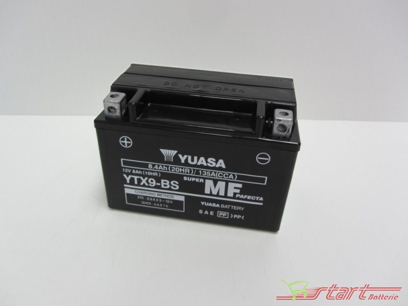 Yuasa - Batterie moto YUASA YTX9-BS 12V 8Ah